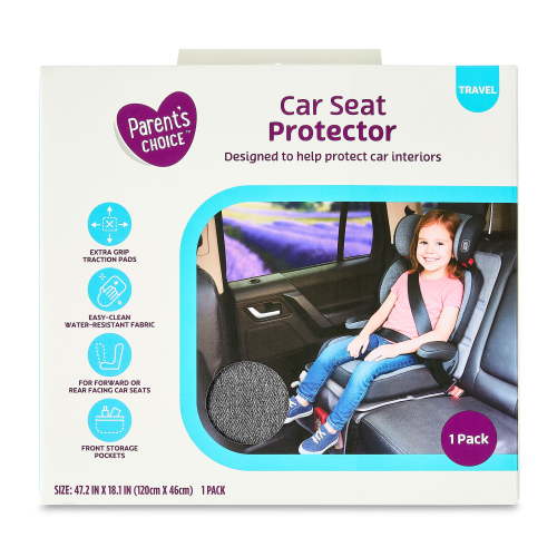 Parent's Choice Car Seat Protector, Gray