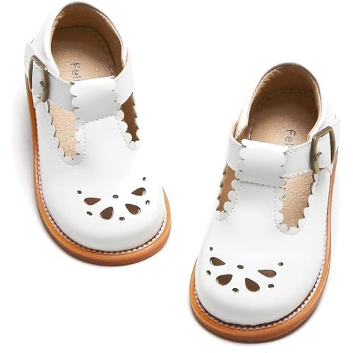 Felix & Flora Toddler Little Girl Mary Jane Dress Shoes - Ballet Flats for Girl Party School Shoes