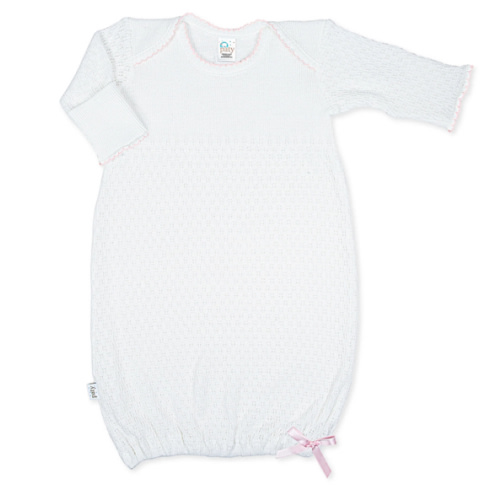 Paty Knit Overlap Shoulder Gown #115 – PatyInc