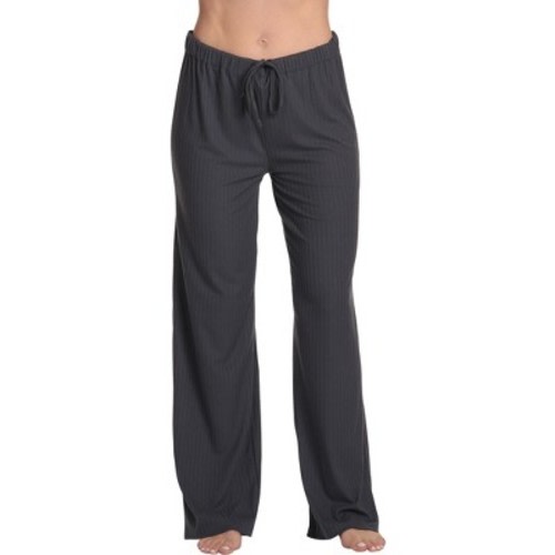 Just Love Womens Solid Ribbed Pajama Pants - Pajama Bottoms for Women 6995-CHR-L