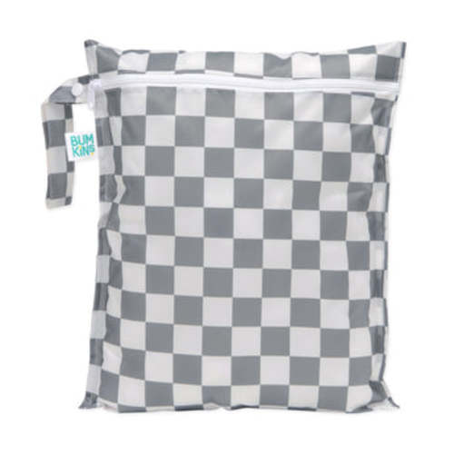 Wet Bag: Charcoal Check – Bumkins