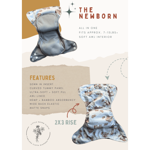AIO Newborn Pocket Diapers