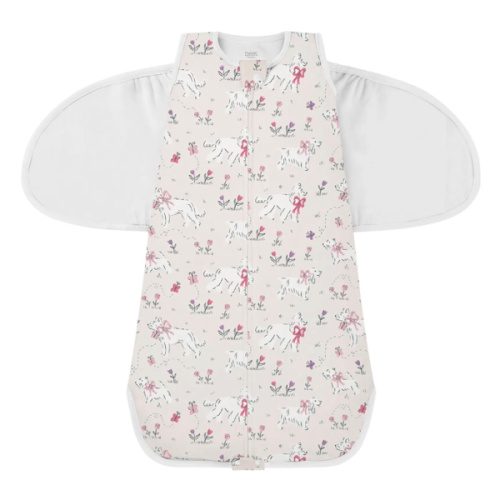 Organic Cotton Swaddle Sleep Bag - 1.0 TOG | Nest Designs