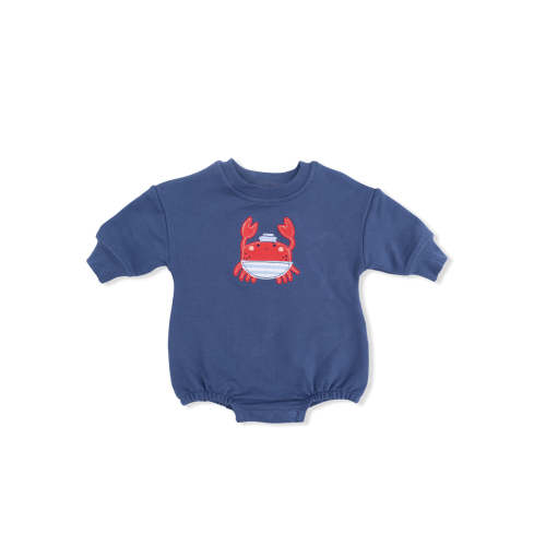 Sweatshirt Bubble, Sailor Sea Creatures Appliqués