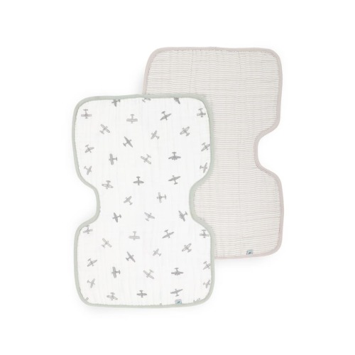 Organic Cotton Muslin Burp Cloth, One Size