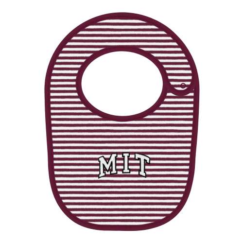 MIT Newborn Striped Bib
