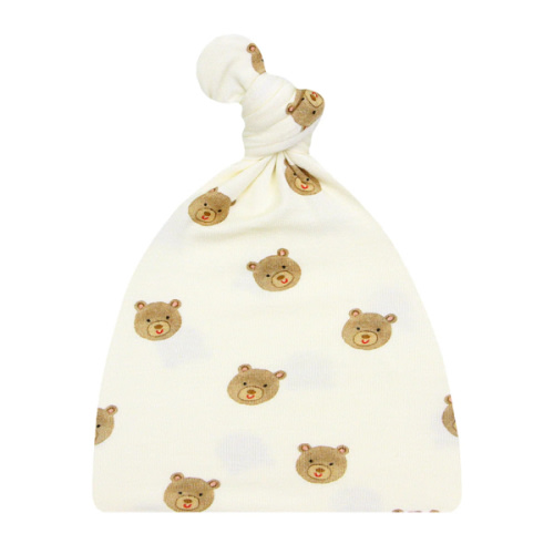 Teddy Top Knot Hat