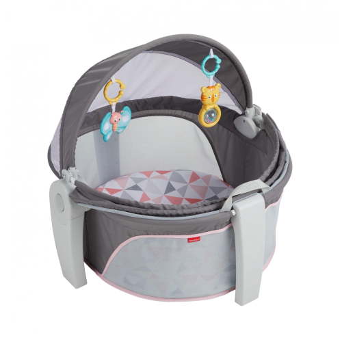 Fisher Price On the Go Portable Baby Beach Travel Dome with Sun Canopy, Gray - Walmart.ca