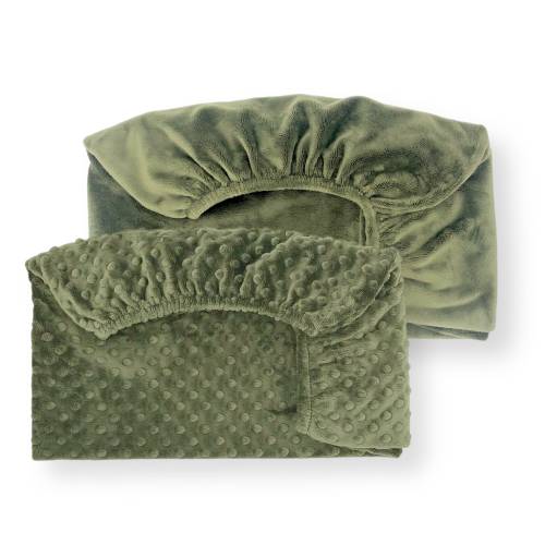 HUNTER GREEN minky Crib sheet- Minky Changing Pad Cover- olive- cot- mattress- baby bedding- fitted sheet- pad cover- baby bedding- boy-