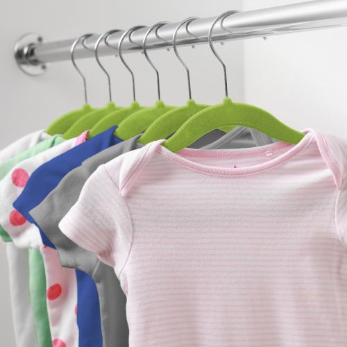 100 Velvet 11in Baby Hangers