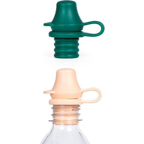 Kiddikap Original Water Bottle Topper for Toddlers - 2 Pack