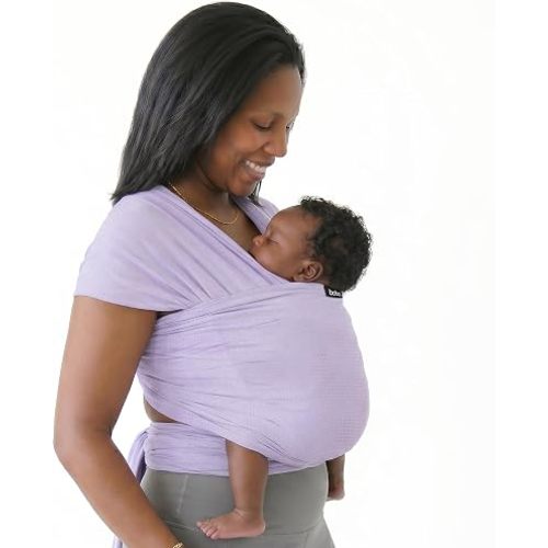Boba Baby Wrap Carrier Purple Mesh