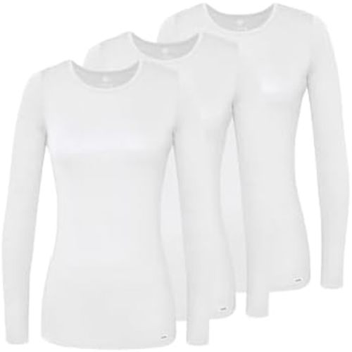 Adar Underscrubs for Women 3 Pack - Long Sleeve Underscrub Comfort Tee