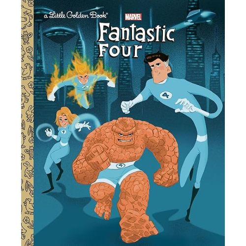 Fantastic Four Little Golden Book (Marvel) Hardcover – Picture Book, July 1, 2025