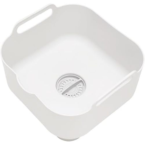 ReBorn Recycled Washing Up Bowl 9L Kitchen Dish Basin Made in UK - Stone