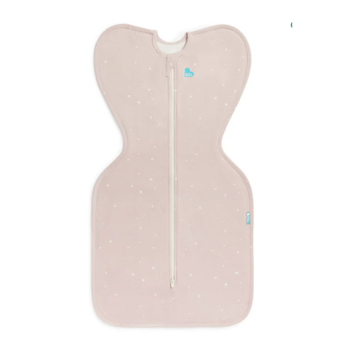 Swaddle Up™ 1.0 TOG Cotton Powder Pink Twinkle