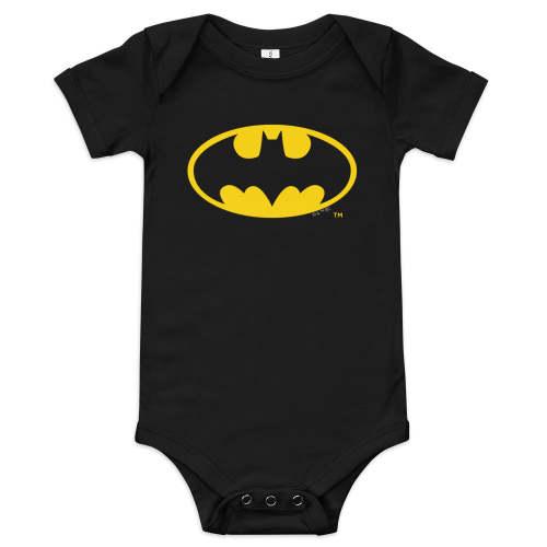 BATMAN Logo Baby Bodysuit - 3-6