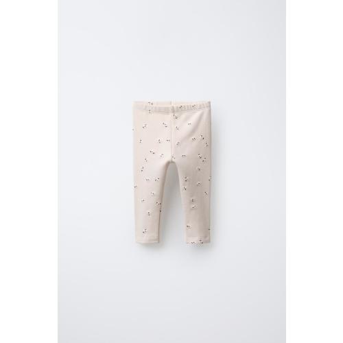 WARM FLORAL LEGGINGS - Pink | ZARA United States