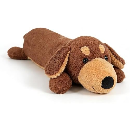 4lbs Weighted Dachshund Dog Stuffed Animal, 24 Inch Dachshund Plush, for Birthday Kids Dachshund Gift Party Decors Birthday Christmas