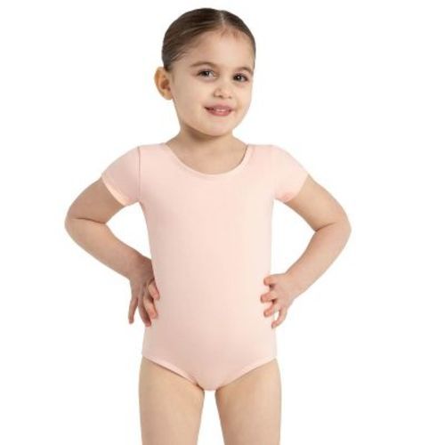 Capezio Team Basics Short Sleeve Leotard - Girls 2T-4T