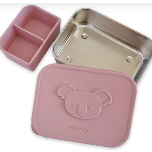 PLUM Stainless-steel Bento Snack Box - Dusty Berry – Bubba Blue Australia