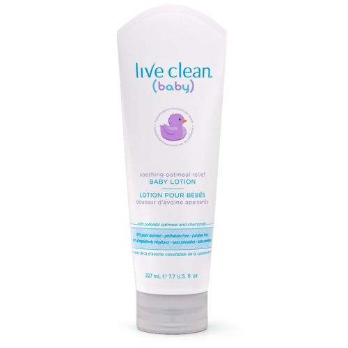 Live Clean Baby Soothing Oatmeal Relief Baby Lotion