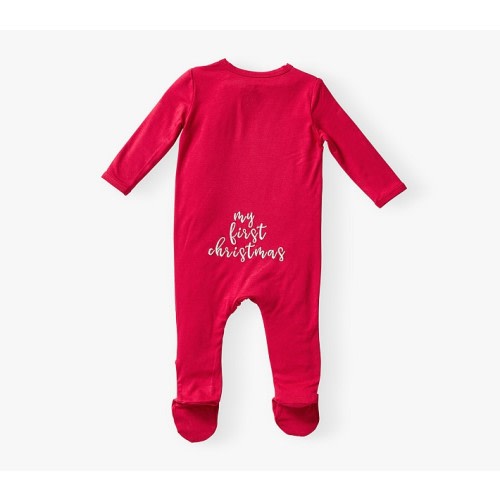 My First Christmas Bamboo Viscose Baby Pajama