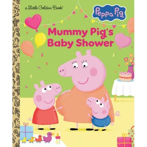 Mummy Pig's Baby Shower (Peppa Pig) - (Little Golden Book) by Golden Books (Hardcover)
