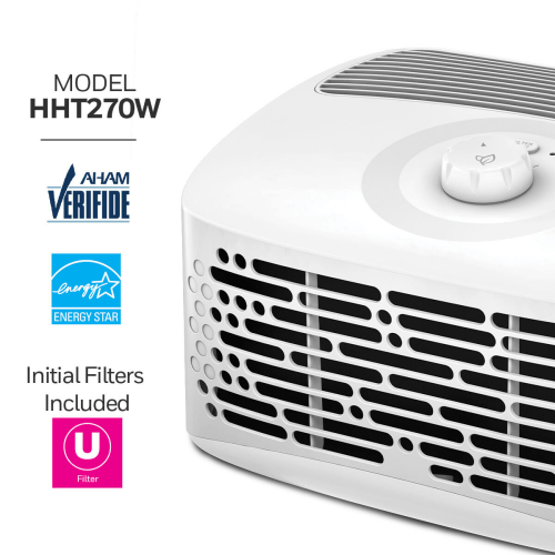 Honeywell HEPA Clean Tabletop Air Purifier, Compact, HHT270W