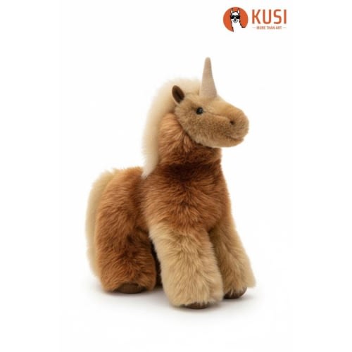 Fluffy Unicorn | Handmade with Alpaca Wool