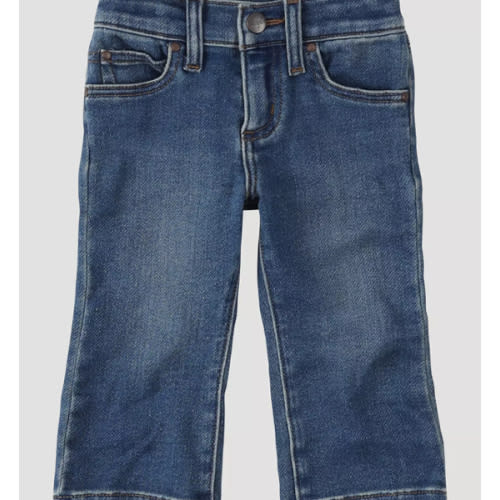 Little Boy's Stitched Pocket Western Jean