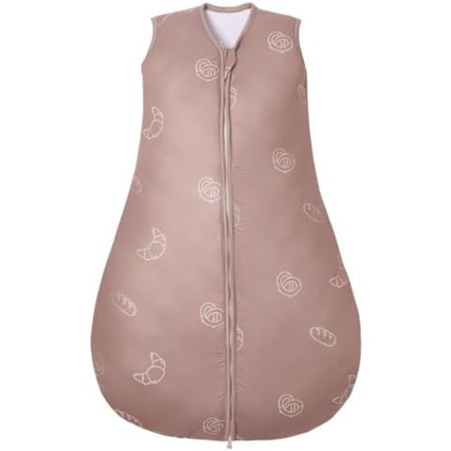 Lilian&Gema Baby Sleep Sack 2.5 Tog Winter Baby Wearable Blanket Sleeveless Infant Cotton Sleeping Sack 2-Way Zipper