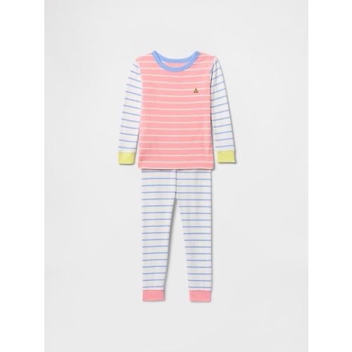 Baby &amp;amp; Toddler Organic Brushed Cotton PJ Set | Gap