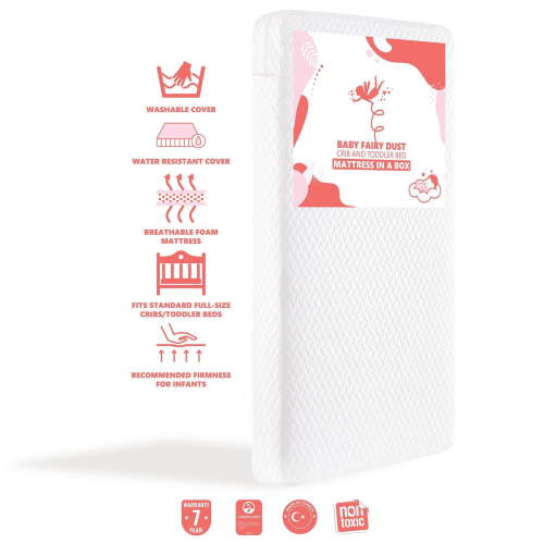 Dream On Me Baby Fairy 5” Foam Crib & Toddler Bed Mattress - Walmart.ca