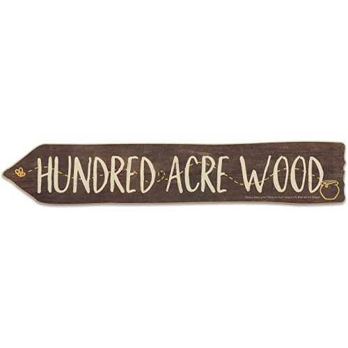 Disney Winnie the Pooh Hundred Acre Wood Arrow Wall Decor - Cute Winnie the Pooh Decoration