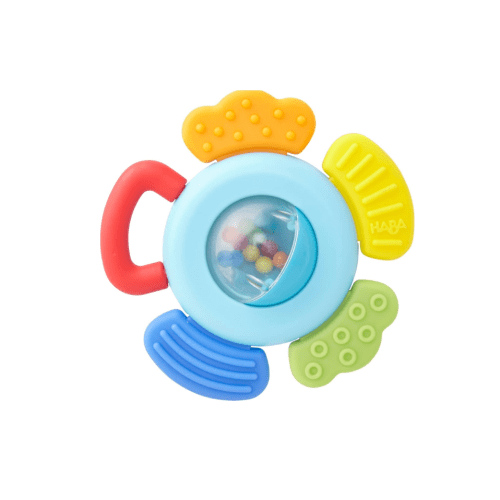 Blossom Plastic Baby Rattle & Infant Teether Toy