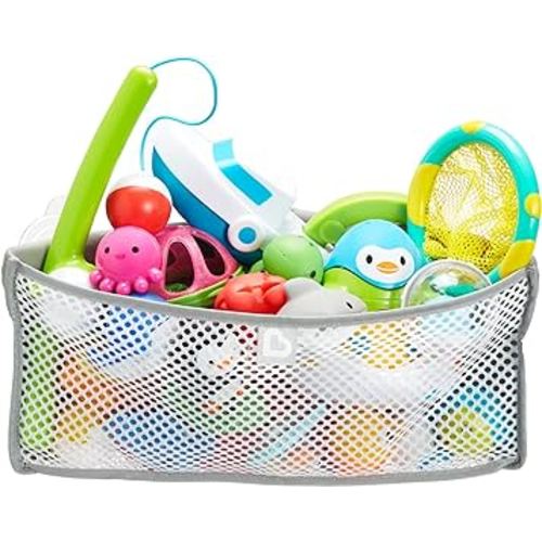 Munchkin® High 'n Dry™ Corner Bath Toy Organizer and Storage, Grey