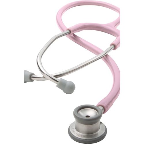 ADC Adscope 605, Infant Clinician Stethoscope, 30.5 inch Length, Pink