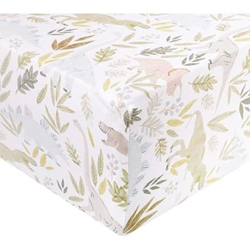 Copper Pearl Premium Knit Crib Sheets for Boys and Girls - Breathable, Soft, Fitted for Standard Mattresses - Baby Registry or Shower Gift, Rex