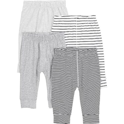 Simple Joys by Carter's Unisex Baby 4-Pack Neutral Pant