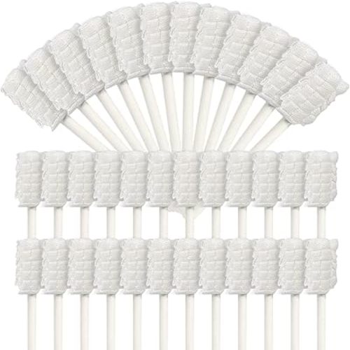 100 PCS Baby Tongue Cleaner,Disposable Baby Mouth Cleaner Stick Dental Care for 0-36 Month