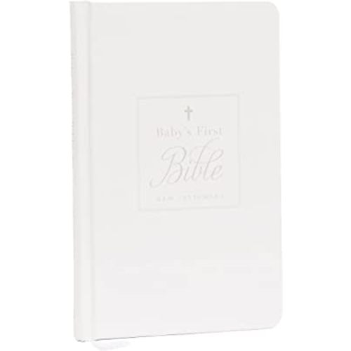KJV, Baby's First New Testament, Hardcover, White, Red Letter, Comfort Print: Holy Bible, King James Version