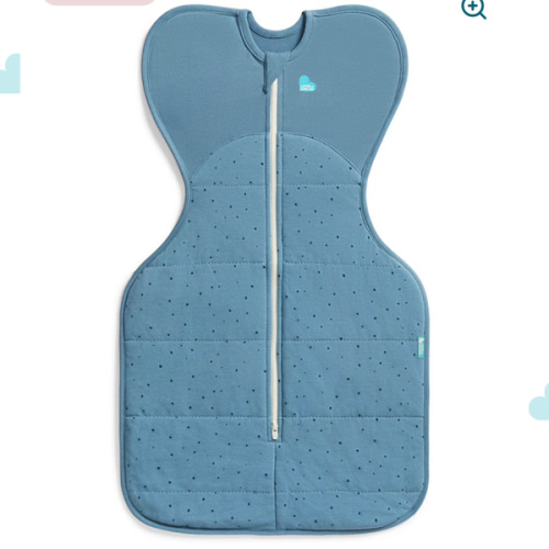 Swaddle Up™ 2.5 TOG Cotton Storm Blue Pebbles