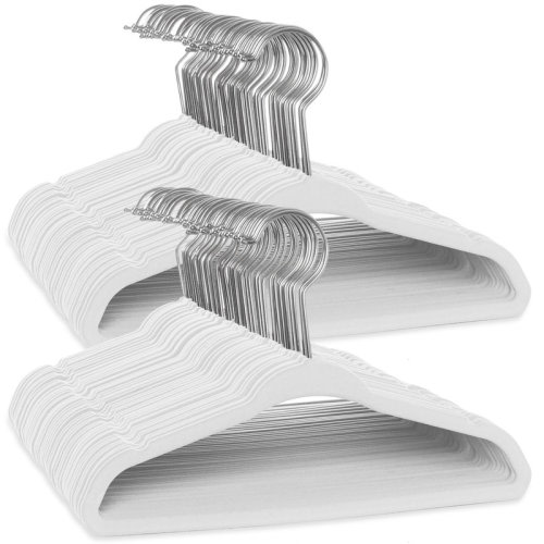 Casafield 11" Velvet Non-Slip Baby Clothing Hangers & Reviews | Wayfair