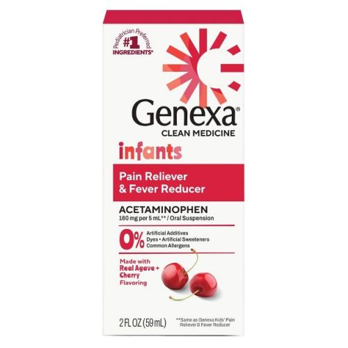 Genexa Infants' Pain & Fever Treatment - Cherry - 2 fl oz