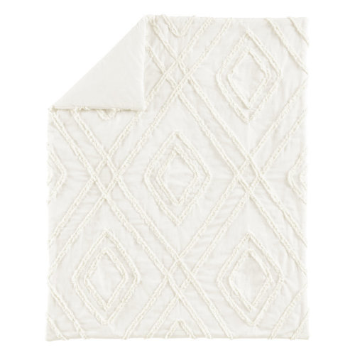 Sweet Jojo Designs Diamond Tuft Ivory 4 Piece Crib Bedding Set by Sweet Jojo Designs | Wayfair