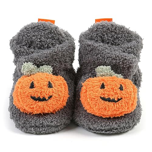 QWZban Baby Booties Infant Newborn Boys Girls Slippers Warm Crib Sock Shoes Indoor First Walkers Prewalker