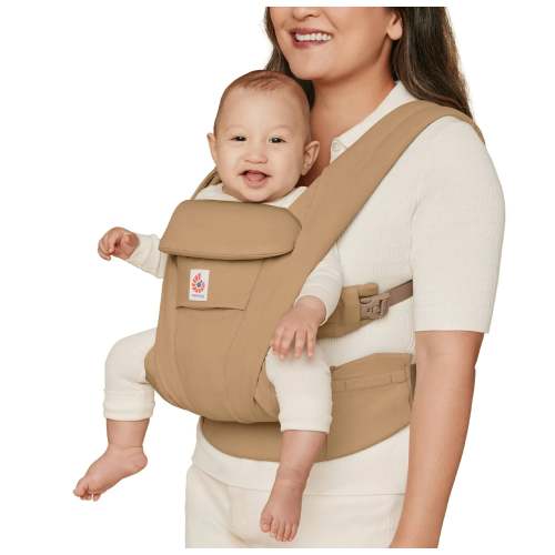 Omni Deluxe Cotton All-in-One Baby Carrier - Camel
