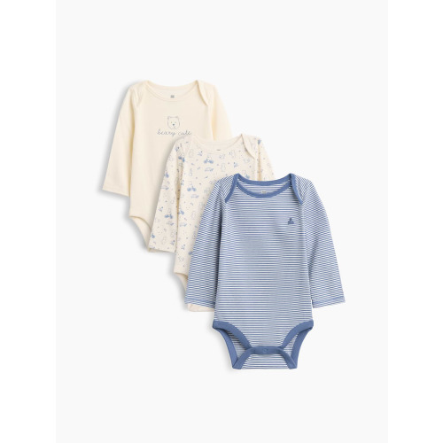 Baby First Favorites Organic Cotton Bodysuit (3-Pack)