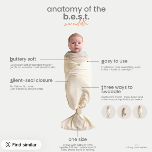 B.E.S.T. Swaddle | Taking Cara Babies